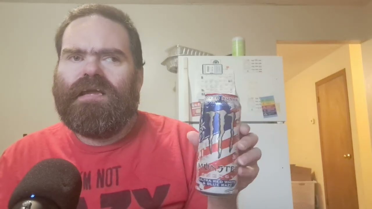 Обзор энергетического напитка Monster Ultra Red White & Blue Razz