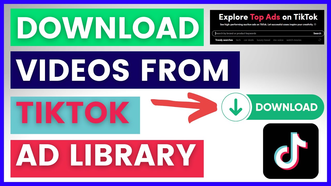 How To Download Video Ads From TikTok Creative Center? (TikTok Ad Library) [in 2025]
