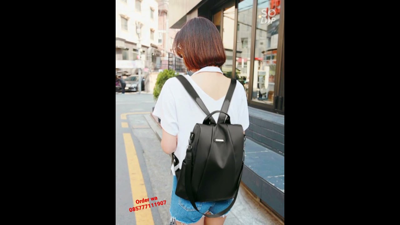 Tas Ransel Wanita Backpack IMPORT 085777111907