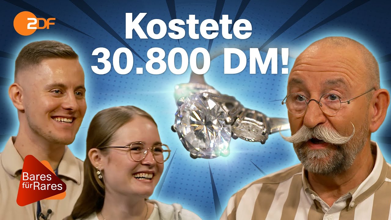 Fettes Erbe: Diamantring wurde einst zum Preis einer Eigentumswohnung gekauft | Bares für Rares