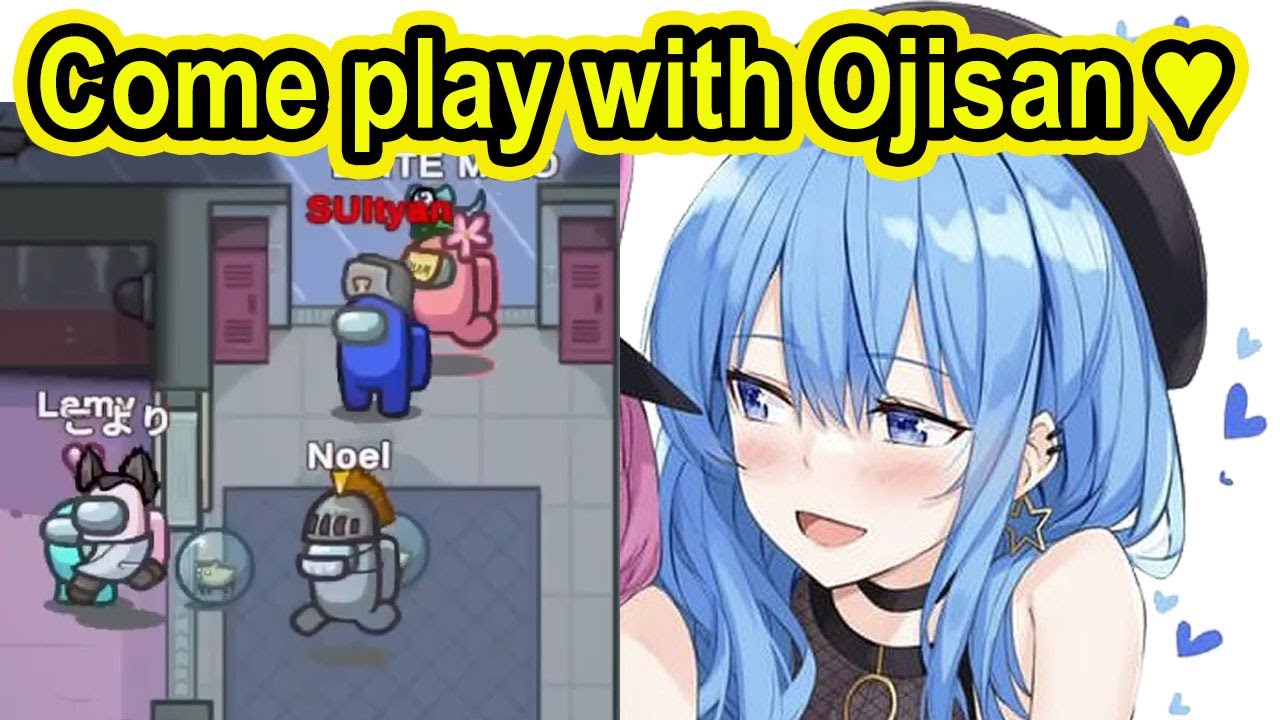 Suisei changing between cute Loli voice & disgusting Ojisan voice is too smooth [Hololive Eng Sub]