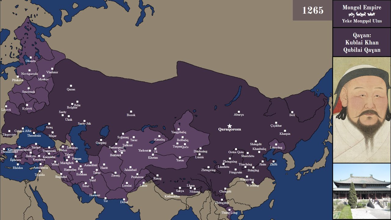 Complete History of the Mongol Empire and Successor States | Every Year