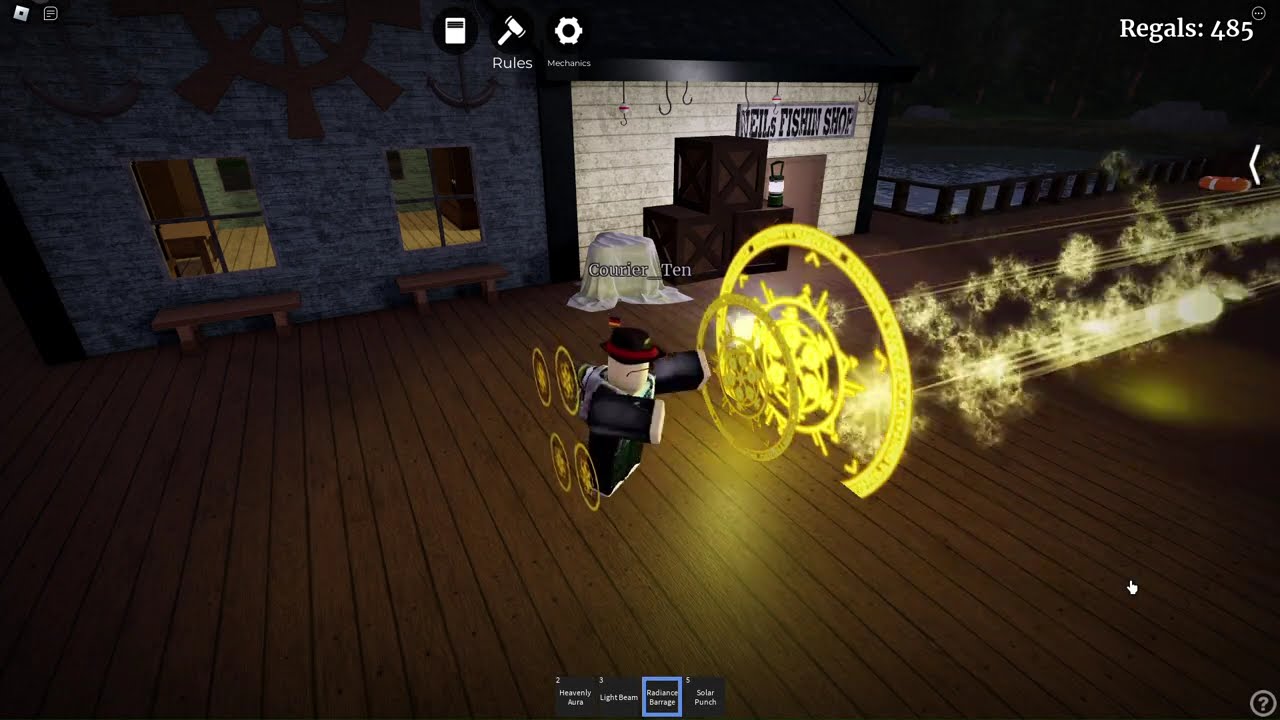 Roblox Creepypasta RP Reborn Radiance Barrage
