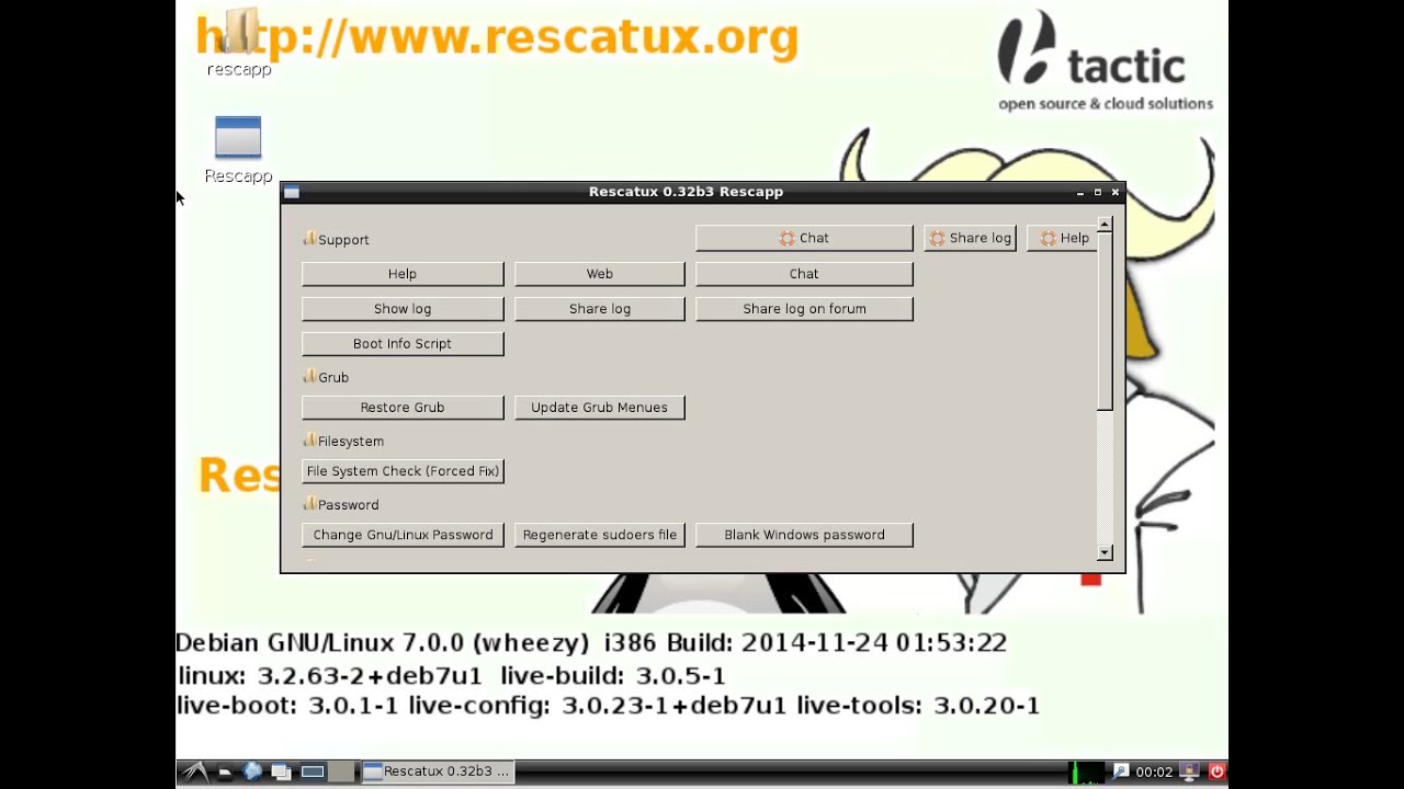 Rescatux 0.32b3 Tutorial