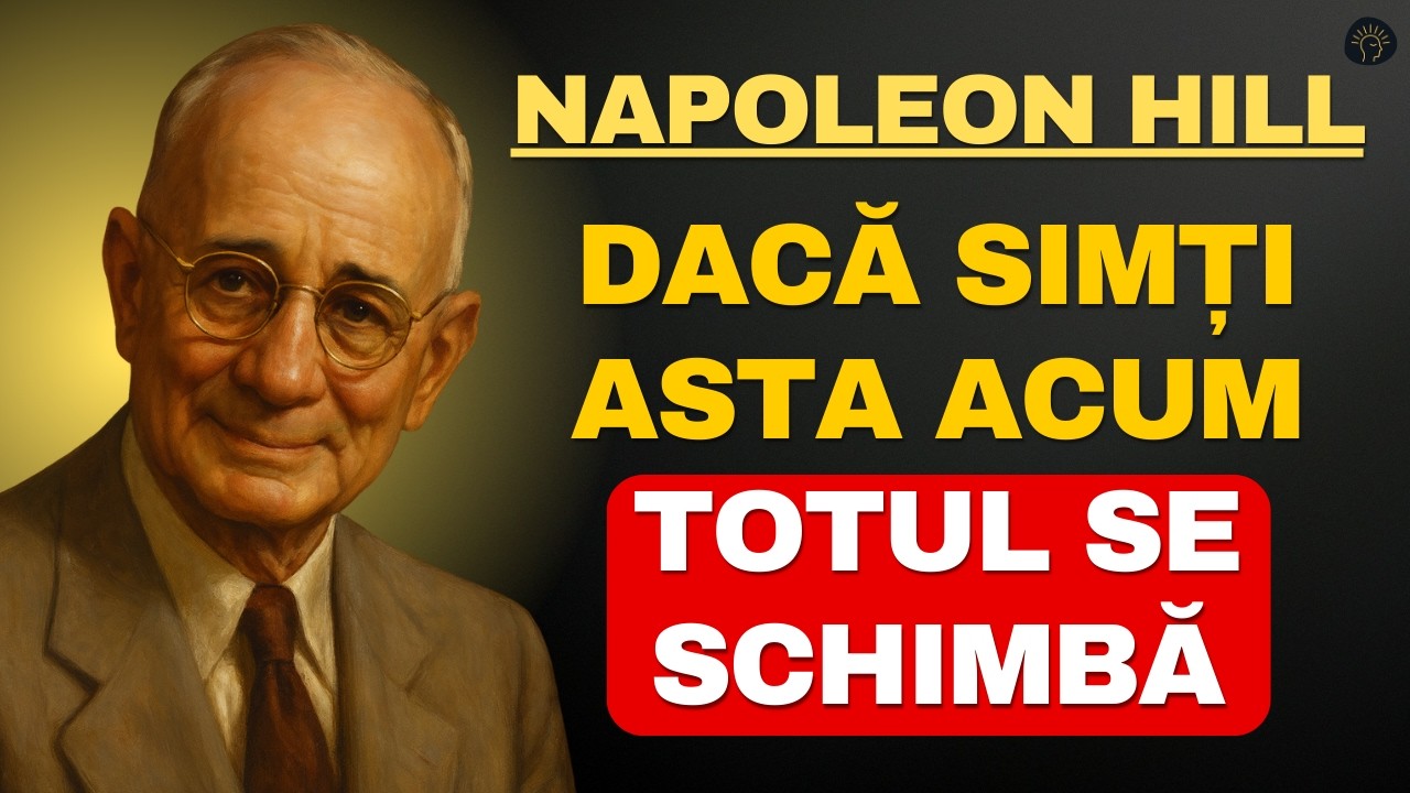 Dacă simți asta acum, povestea ta începe să se schimbe | Napoleon Hill