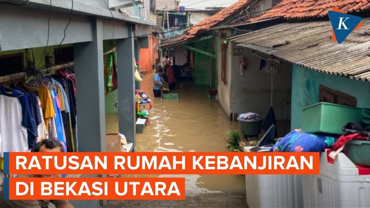 Ratusan Rumah di Bekasi Utara Kebanjiran