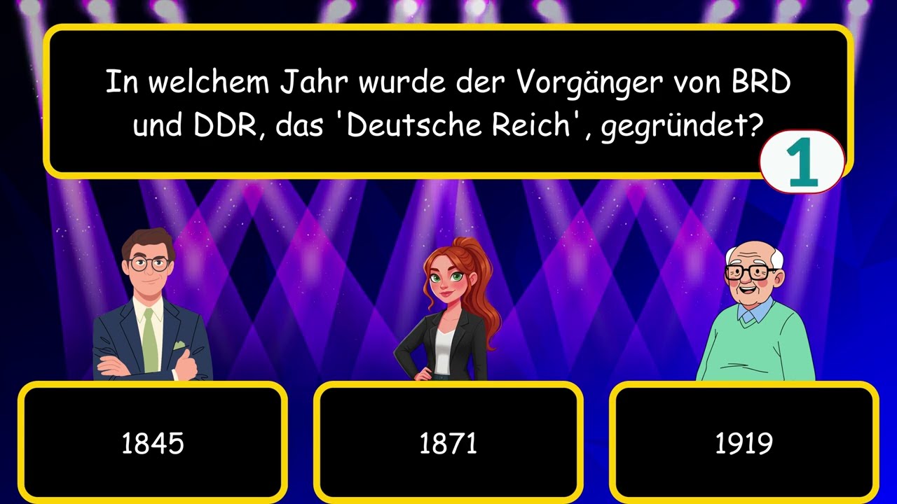 Das sollte jeder Deutsche wissen! - Teste dein Wissen über Deutschland