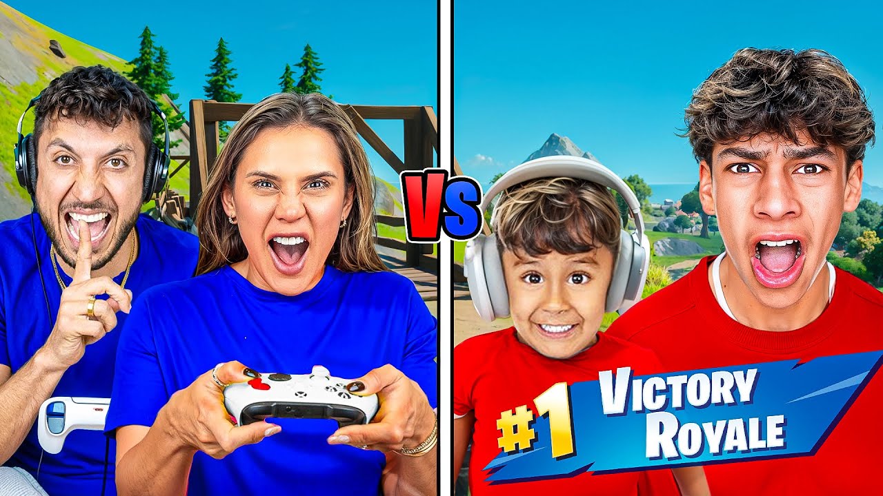 The Ultimate Family Fortnite Battle! | Royalty Gaming
