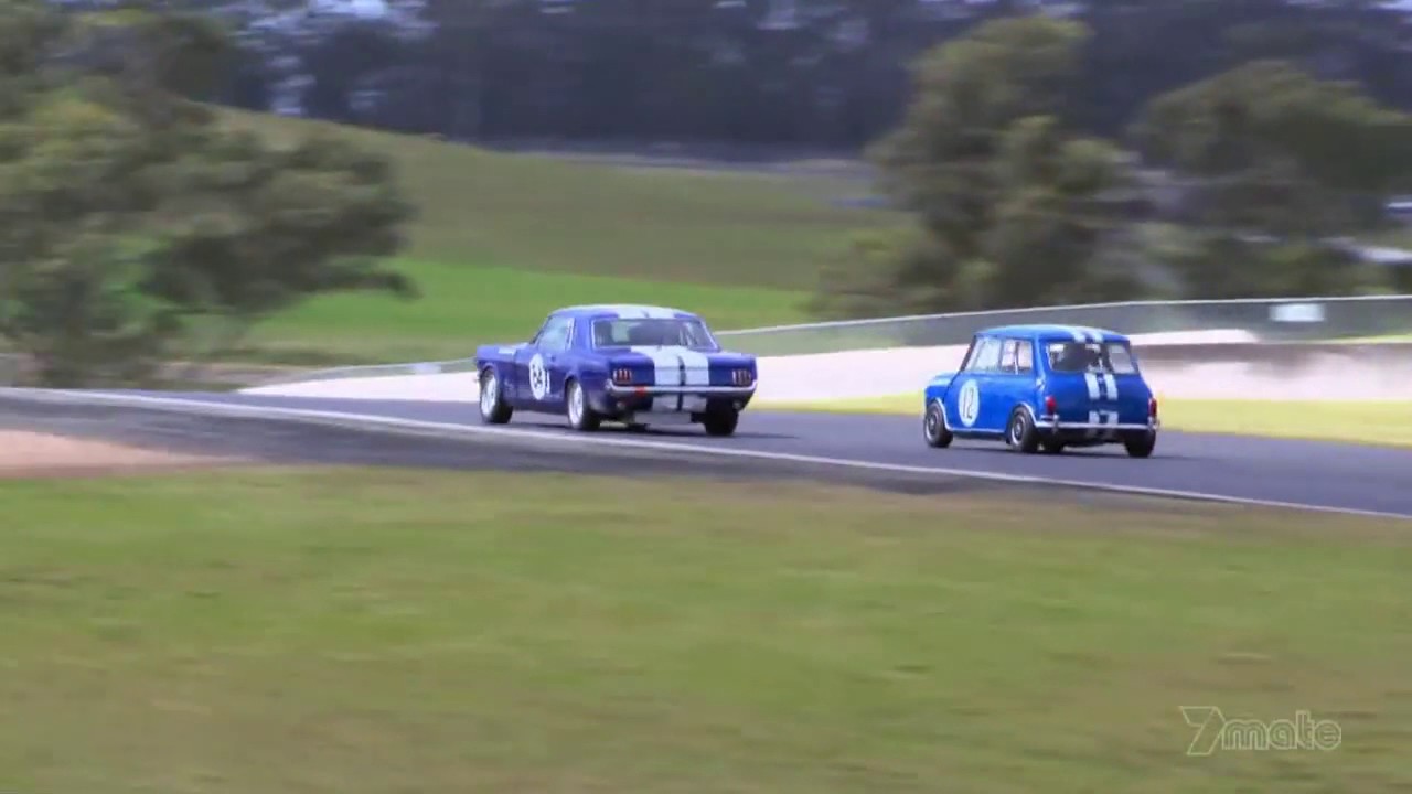 2014 Australian Muscle Car Mustang vs Mini Cooper