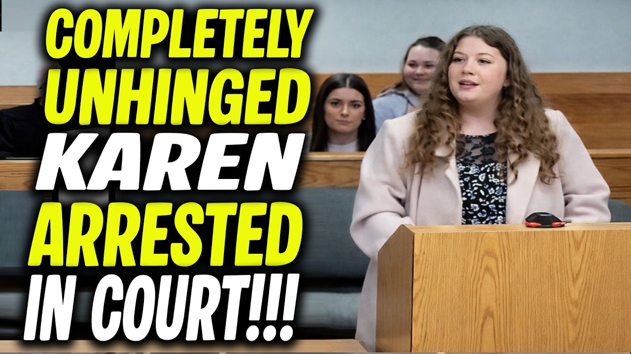 UNHINGED Karen Pushes the Wrong Judge Too Far… ARRESTED in Court!