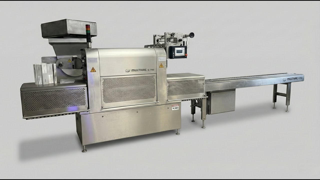 Multivac G700 Automatic Traysealer – 2018 | Compact, Efficient Sealing Machine