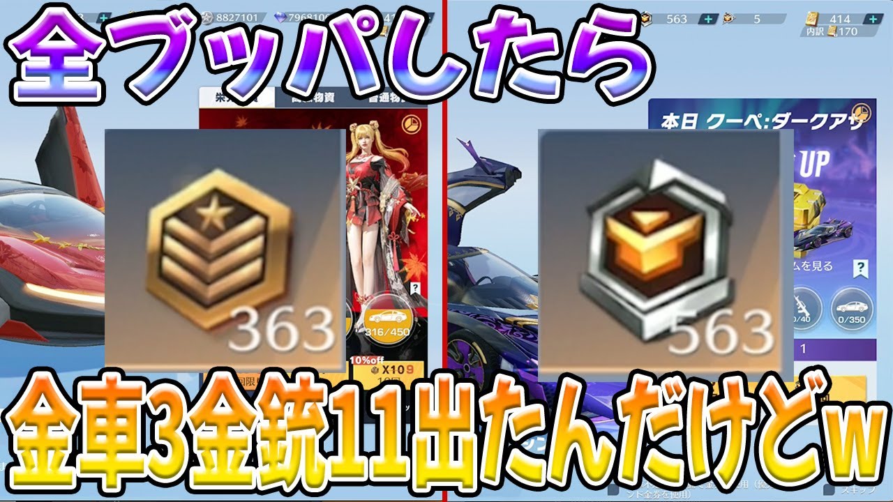 年末の大掃除で全く使用用途のないゴミを大掃除したら宝の山だった　#荒野行動