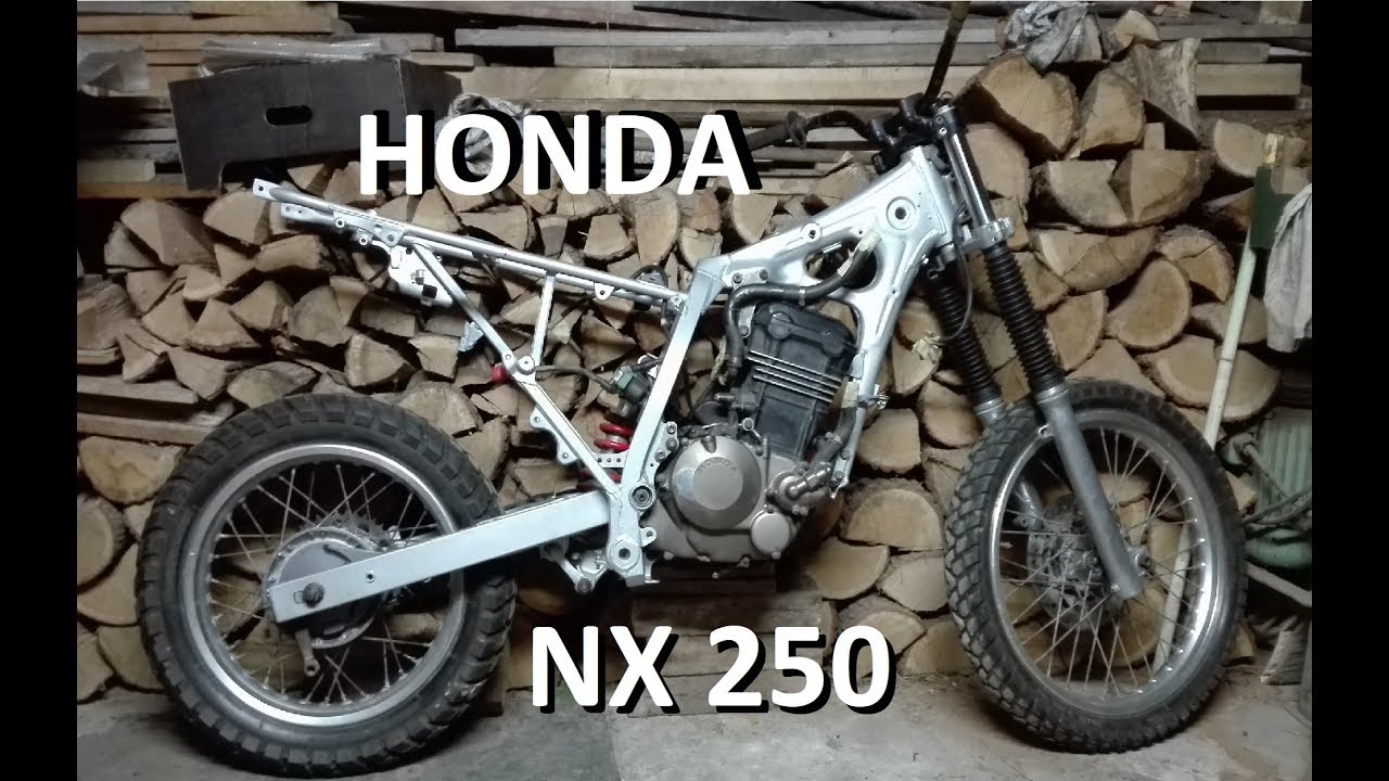 Honda NX 250 Time lapse Rebuild | Part 4 Detaling