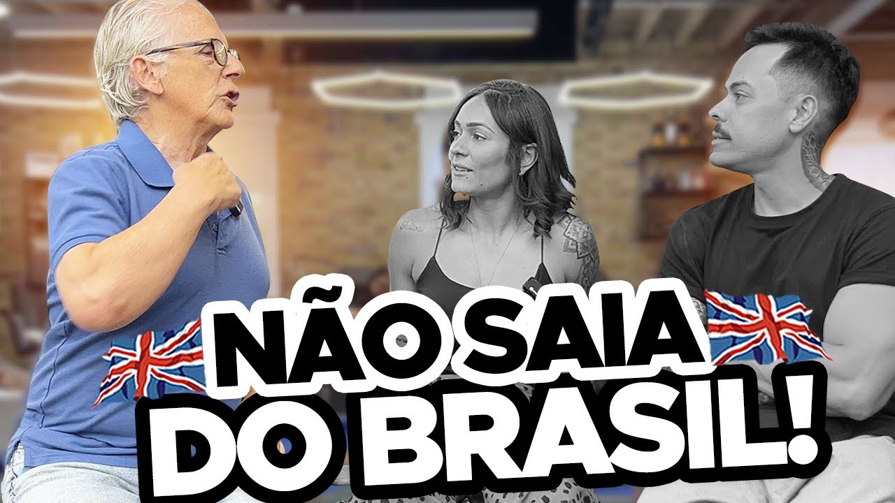Inglês explica o porque o BRASIL é MELHOR que a INGLATERRA!