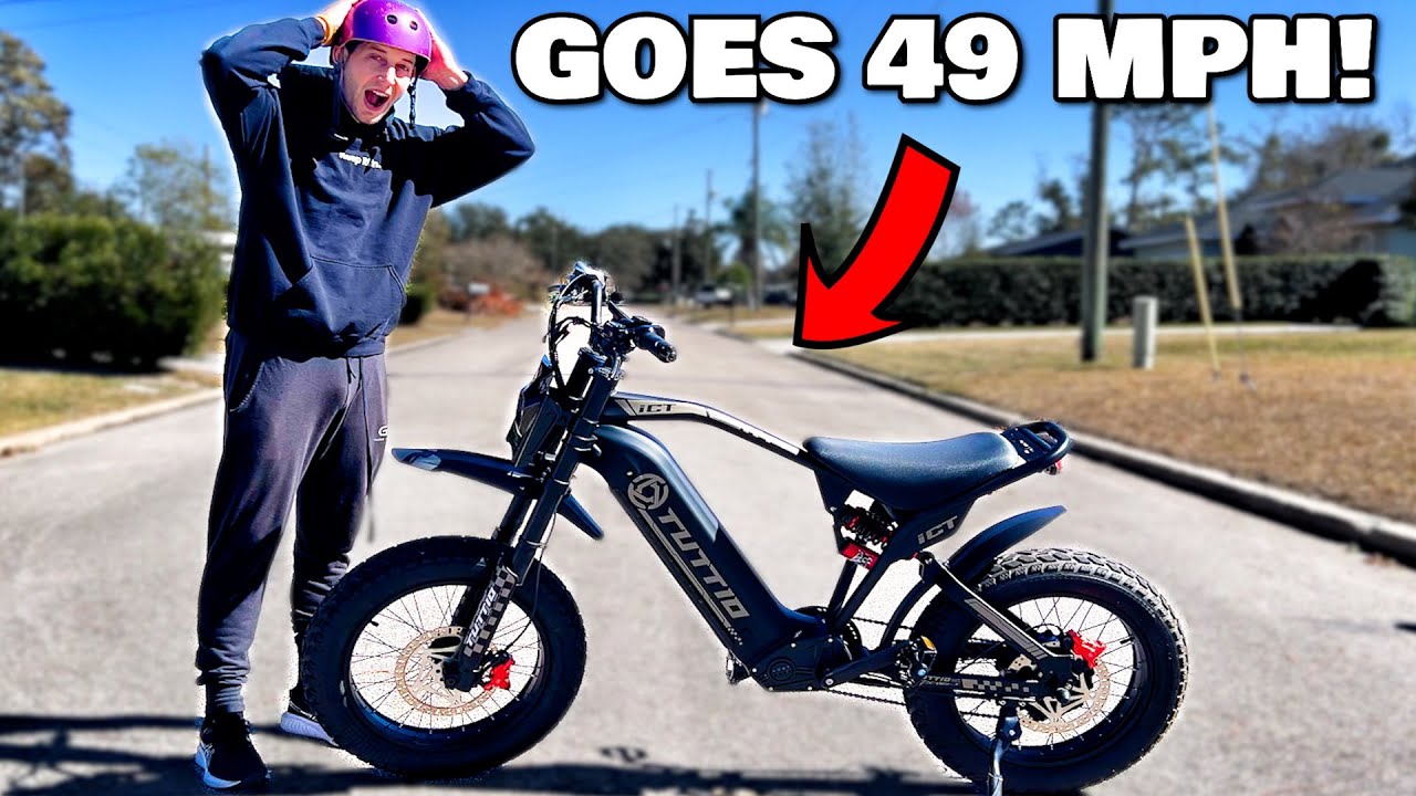 Этот электровелосипед быстрее, чем Surron! Обзор Tuttio ICT