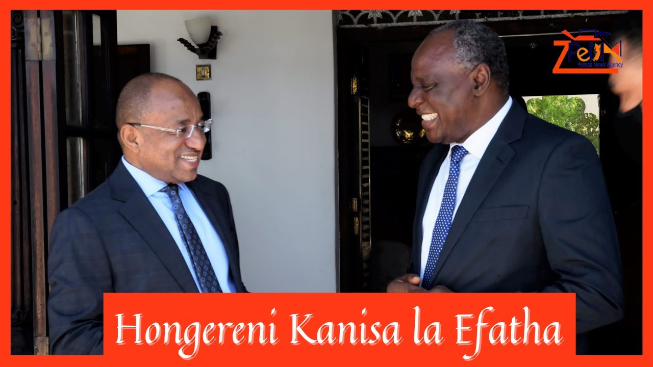 Rais Mwinyi akutana na uongozi wa Kanisa la Efatha