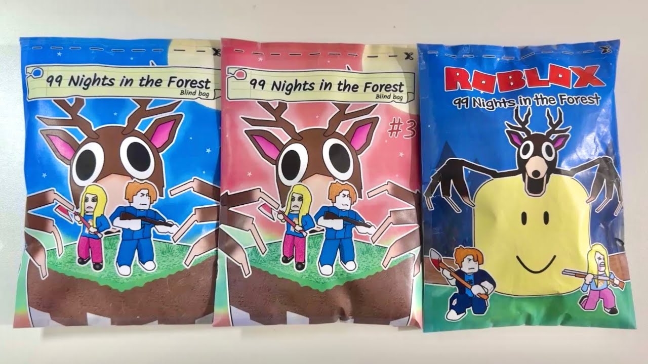 [🪵Paperdiy🪵] 99 Nights in the Forest Blind bag Compilation ASMR✨ Roblox | papercraft | Satisfying 