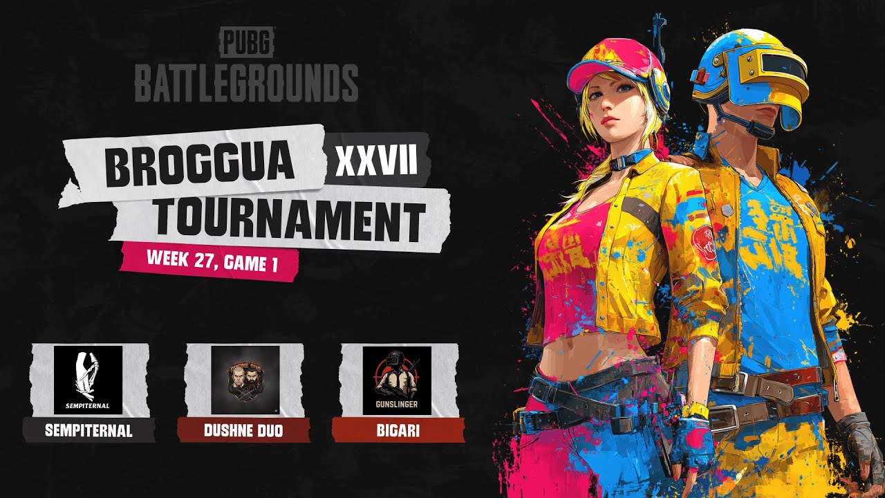 🏆 BROGGUA XXVII: No Power, Run Duo &mdash; 1 карта Erangel | BRozoraTV & rud_ex | PUBG Українською