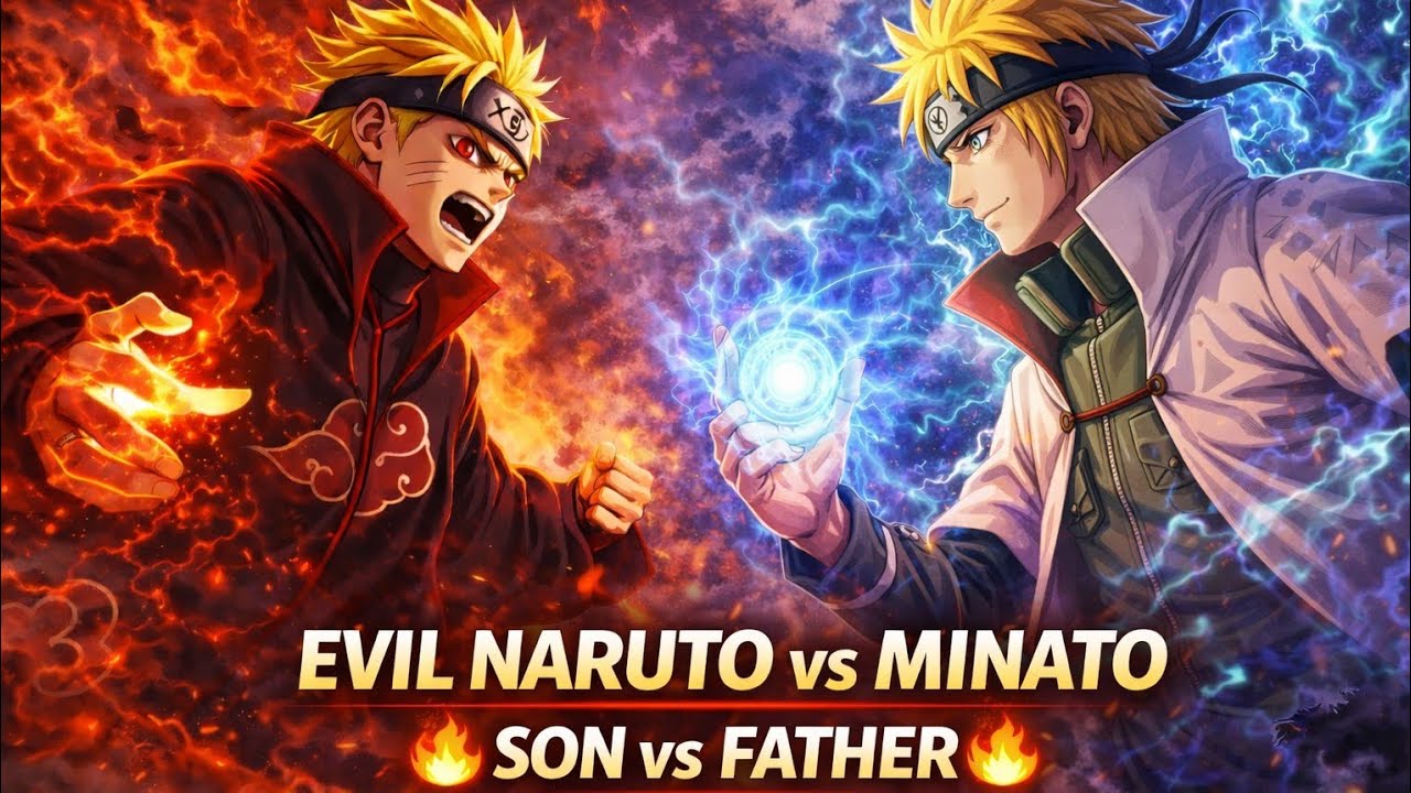 👉 Evil Naruto vs Minato 😈🔥 | Son vs Father FINAL BATTLE (Last Part)
