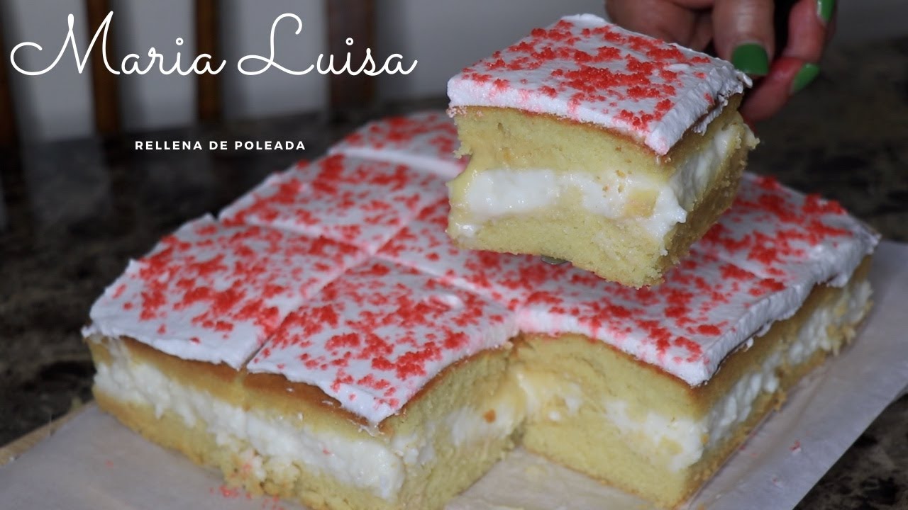 Maria Luisa rellena de Poleada 😍 *QUEDO INCREIBLE!* 😋