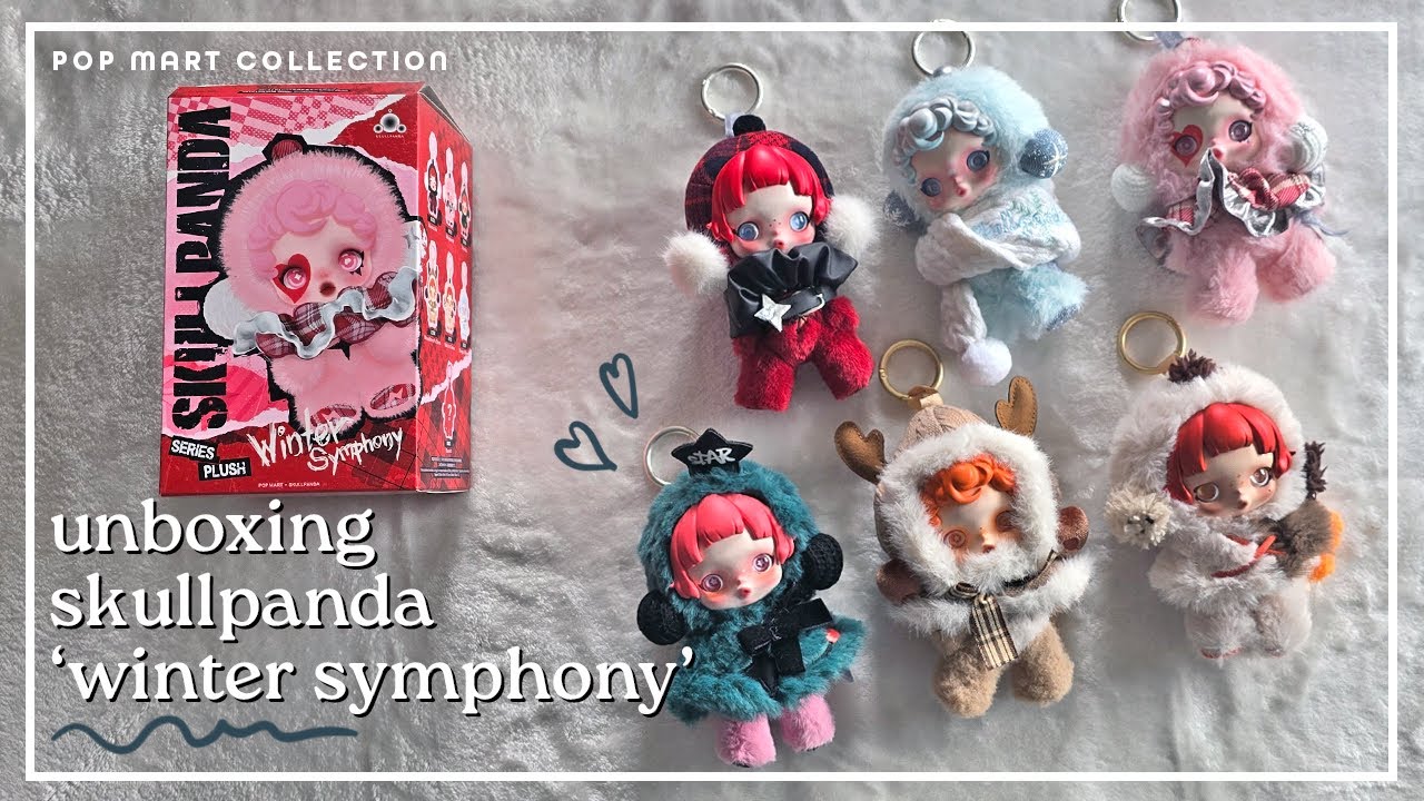 Unboxing POP MART Skullpanda 'Winter Symphony' Series ⭐