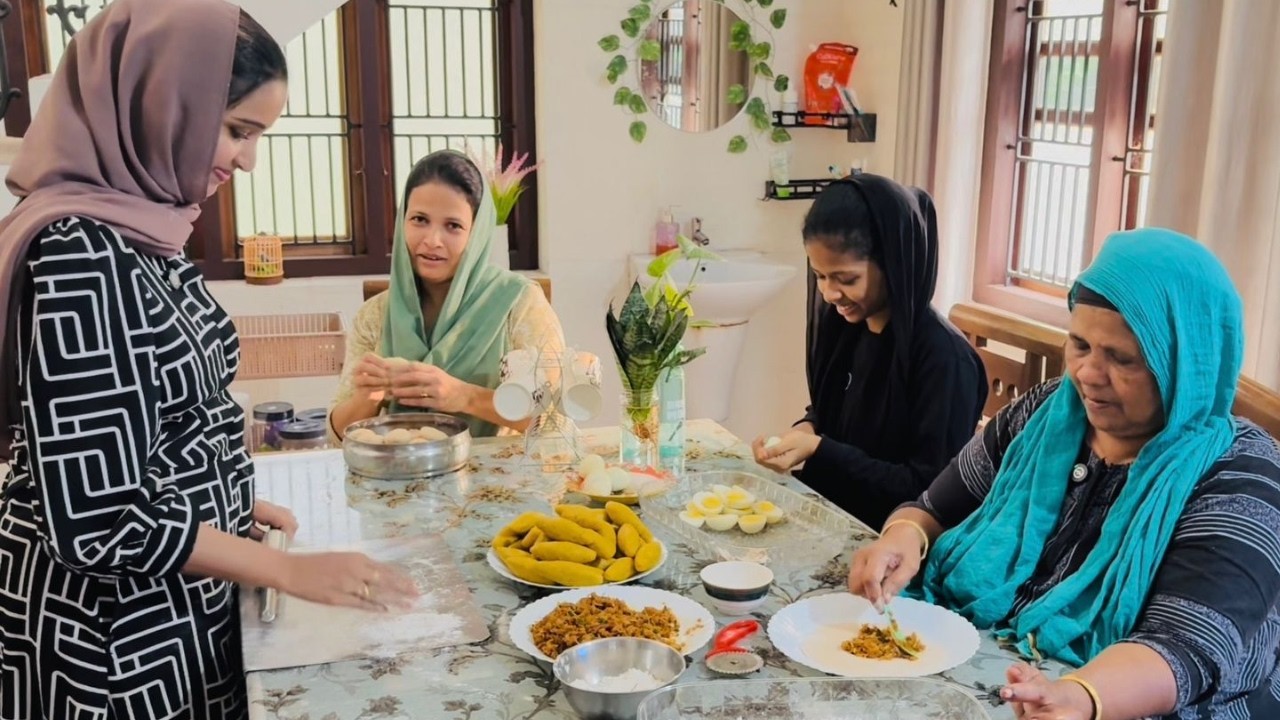 കുഞ്ഞിപ്പള്ളിയിലെ ഇന്നത്തെ ഞങ്ങളുടെ നോമ്പുതുറ വിശേഷം | Riyana Rameez | Part 2