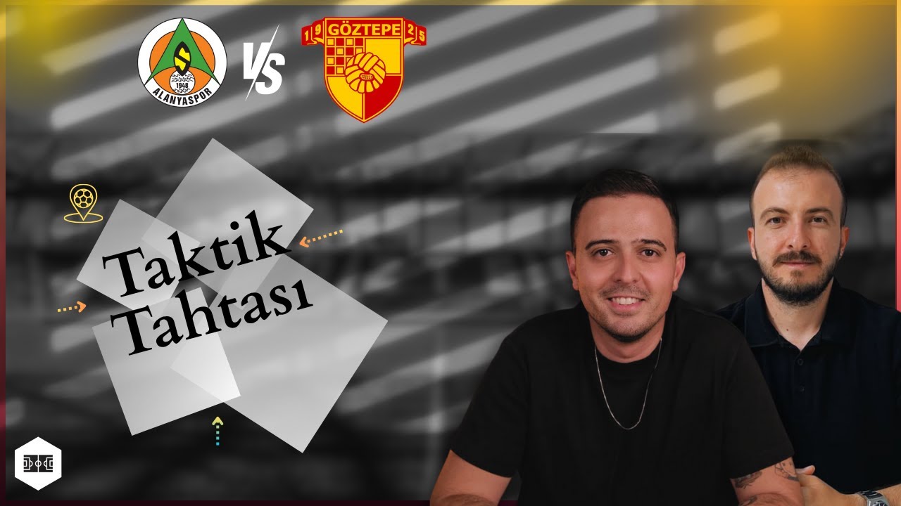 G&Ouml;ZTEPE ALANYA'YA KONUK OLUYOR ! | Alanyaspor - G&ouml;ztepe Ma&ccedil; &Ouml;n&uuml; Taktik Tahtası 8
