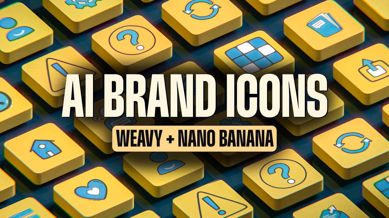 How I Used Weavy + Nano Banana to Create Animated Brand Icons (Step-by-Step)