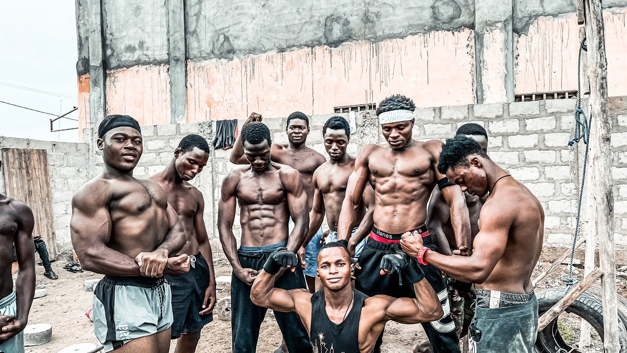 Complete Back Workout In African traditional gym W/ Samir Aboudou