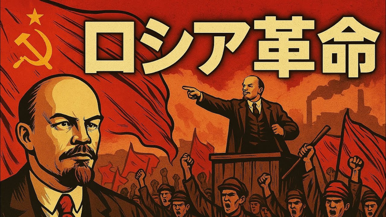 【ロシア革命】20世紀最大の社会変革はどのように起きたのか？