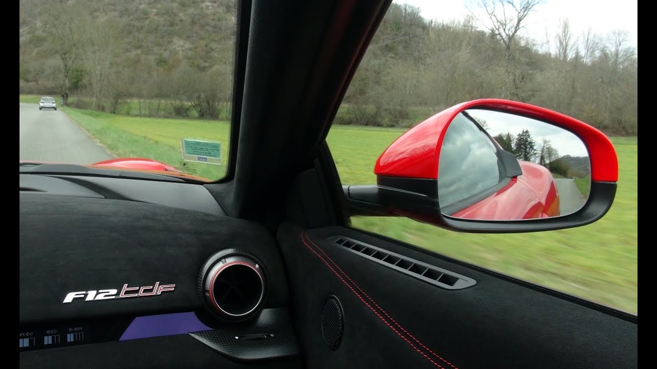 Ferrari F12 TDF ride!