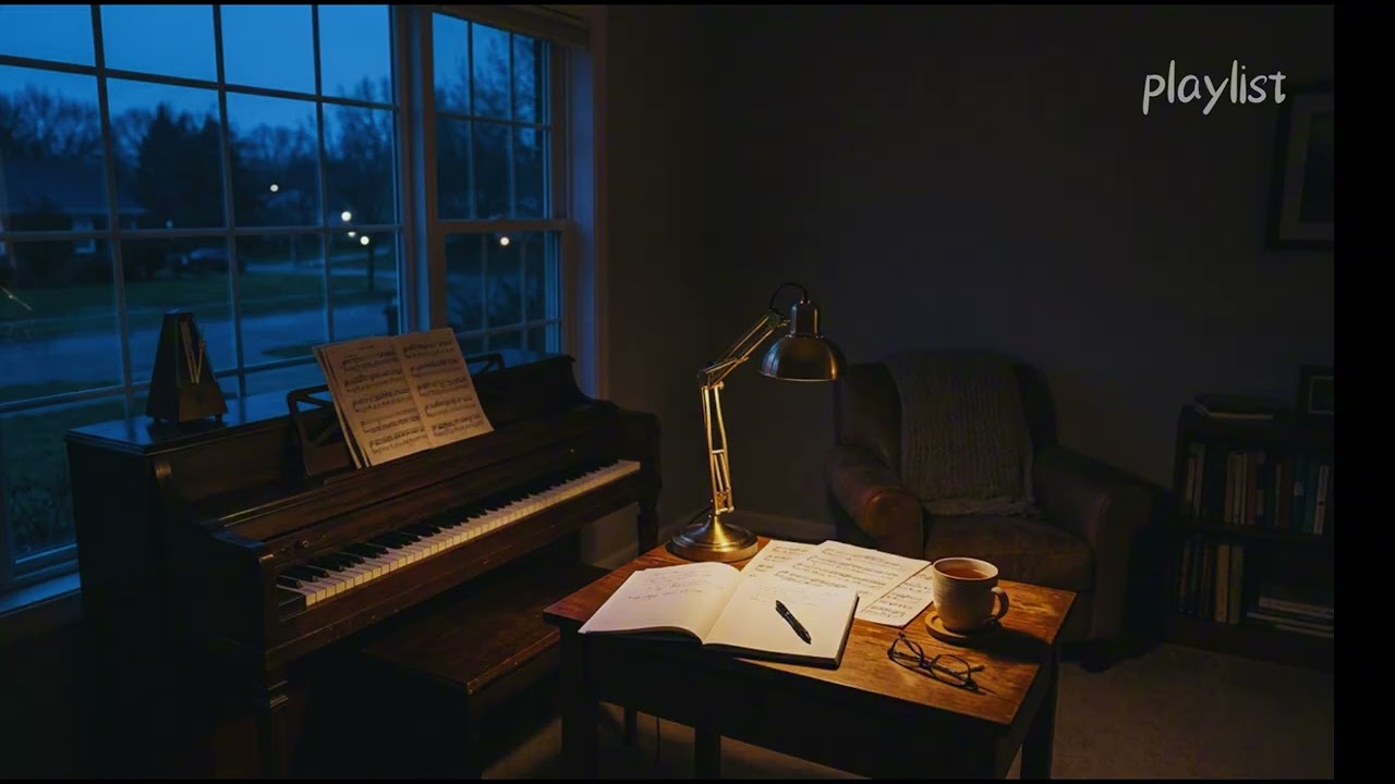 playlist | Predawn Piano for Study 공부할 때 들으려고 만든 플리