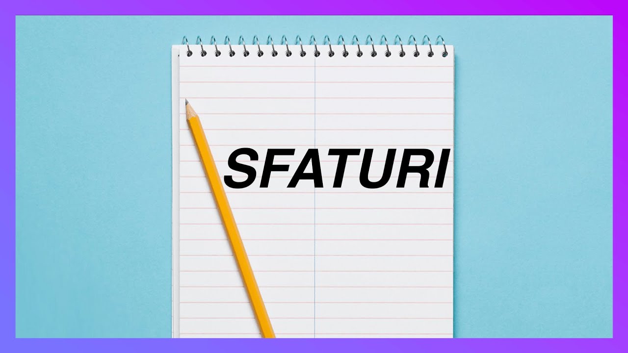 3 SFATURI PENTRU UN INVESTITOR INCEPATOR