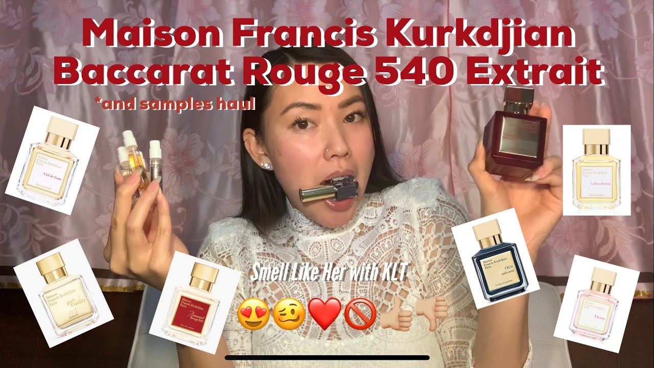 Maison Francis Kurkdjian Baccarat Rouge 540 Extrait & Eau de Parfum Review PLUS more!