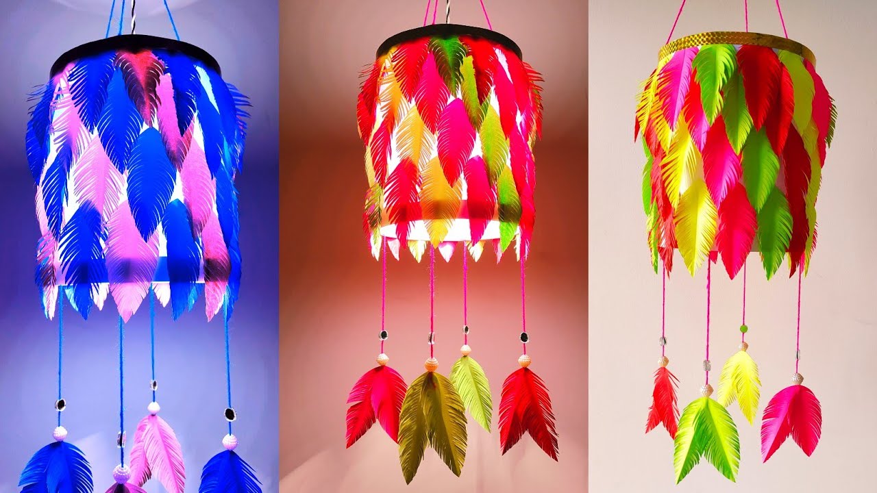 Akash Kandil | Making At Home For Diwali | Handmade Akash Kandil | Diwali decoration | DIY |Artideas