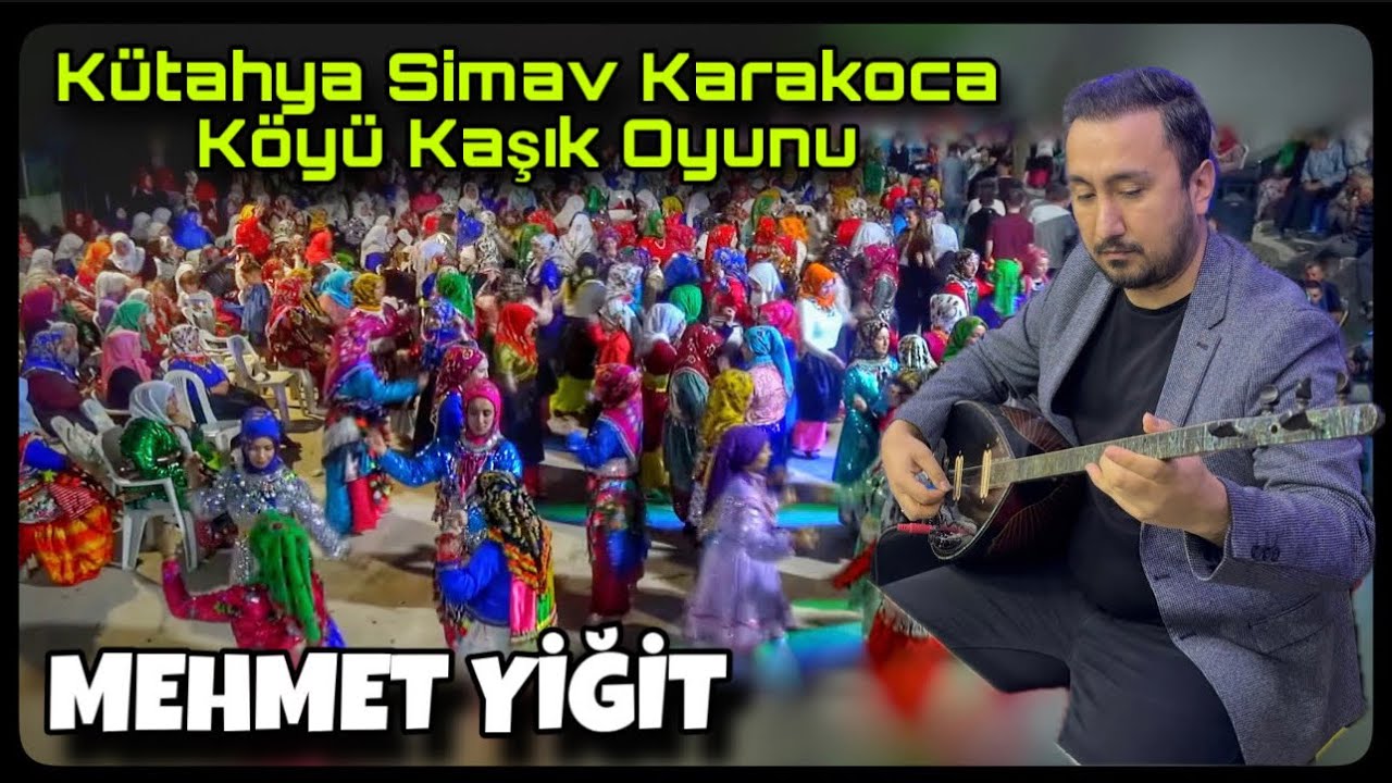 Mehmet YİĞİT Karakoca Köyü Kaşık Oyunu  ( Canlı Performans 4K )