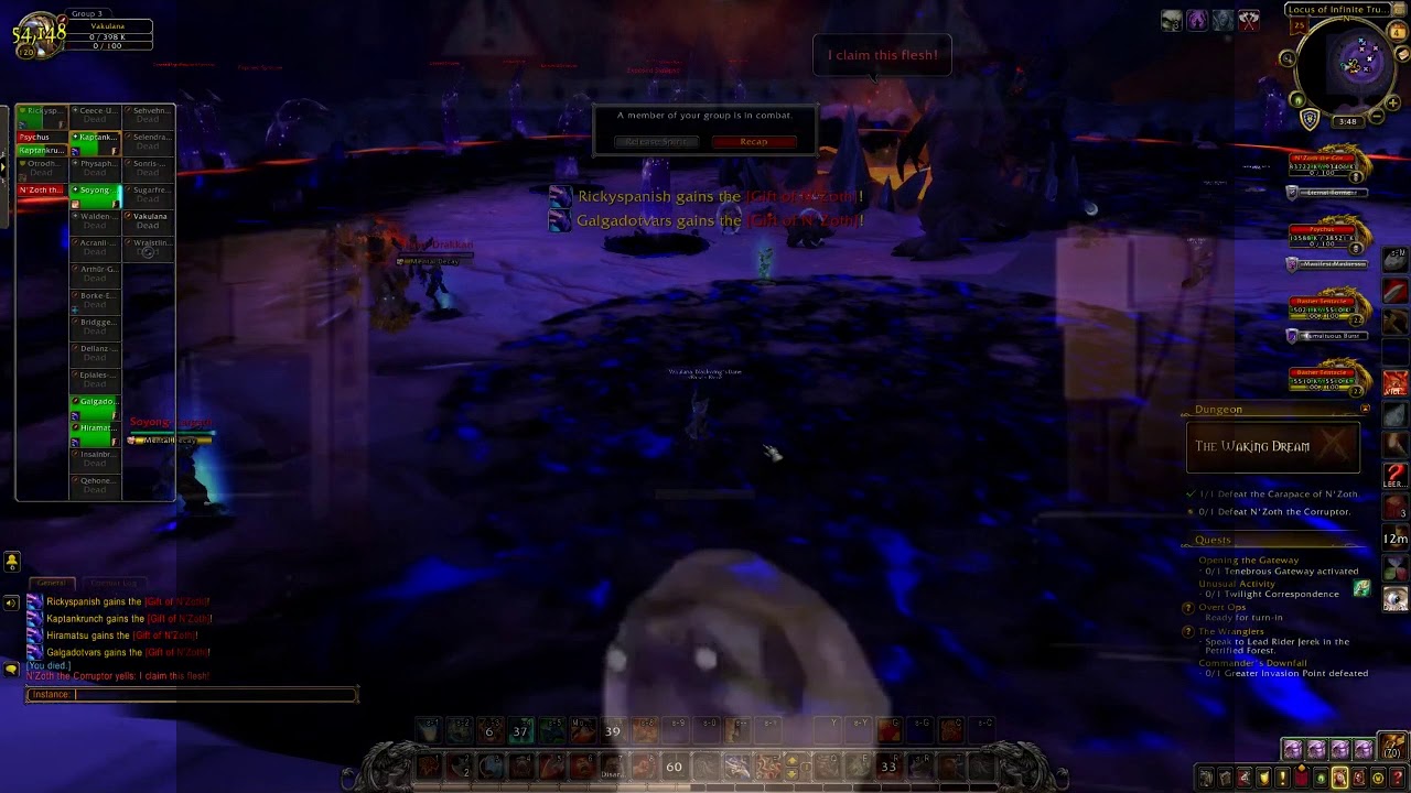 Raid Finder N'zoth In a Nutshell