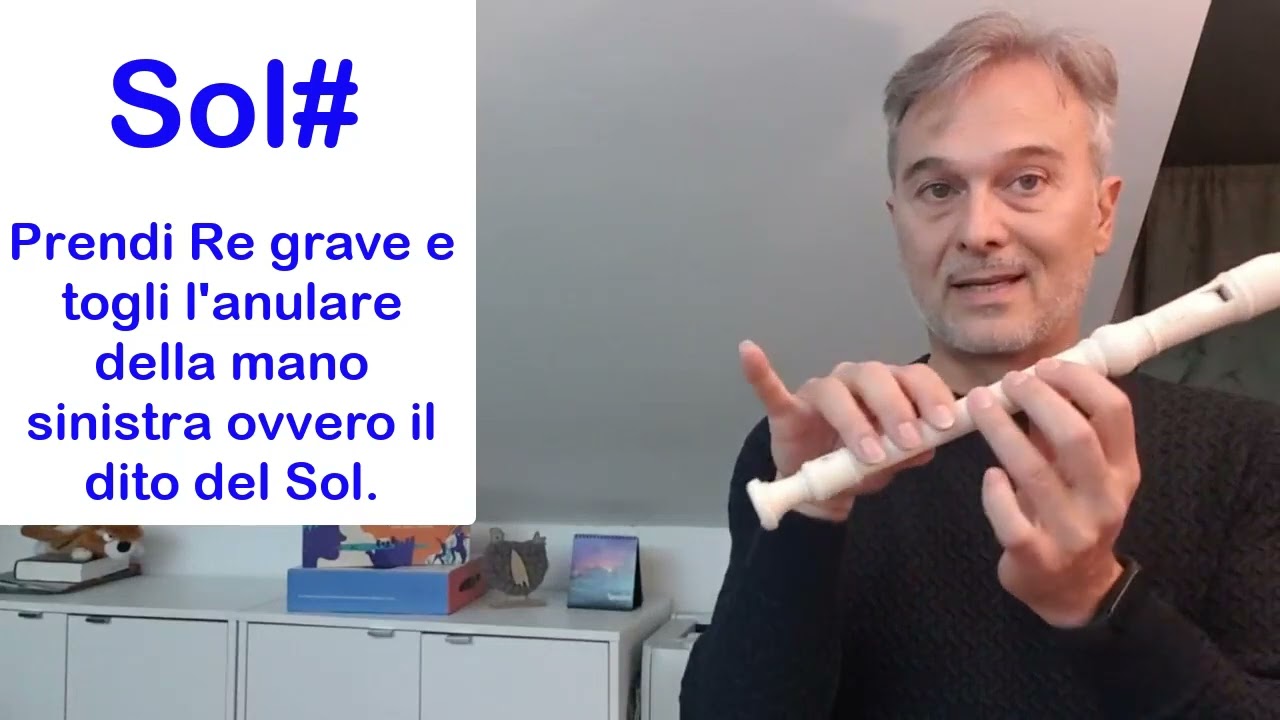 Come si prendono Sol# e Fa# (si legge Sol diesis e Fa diesis)