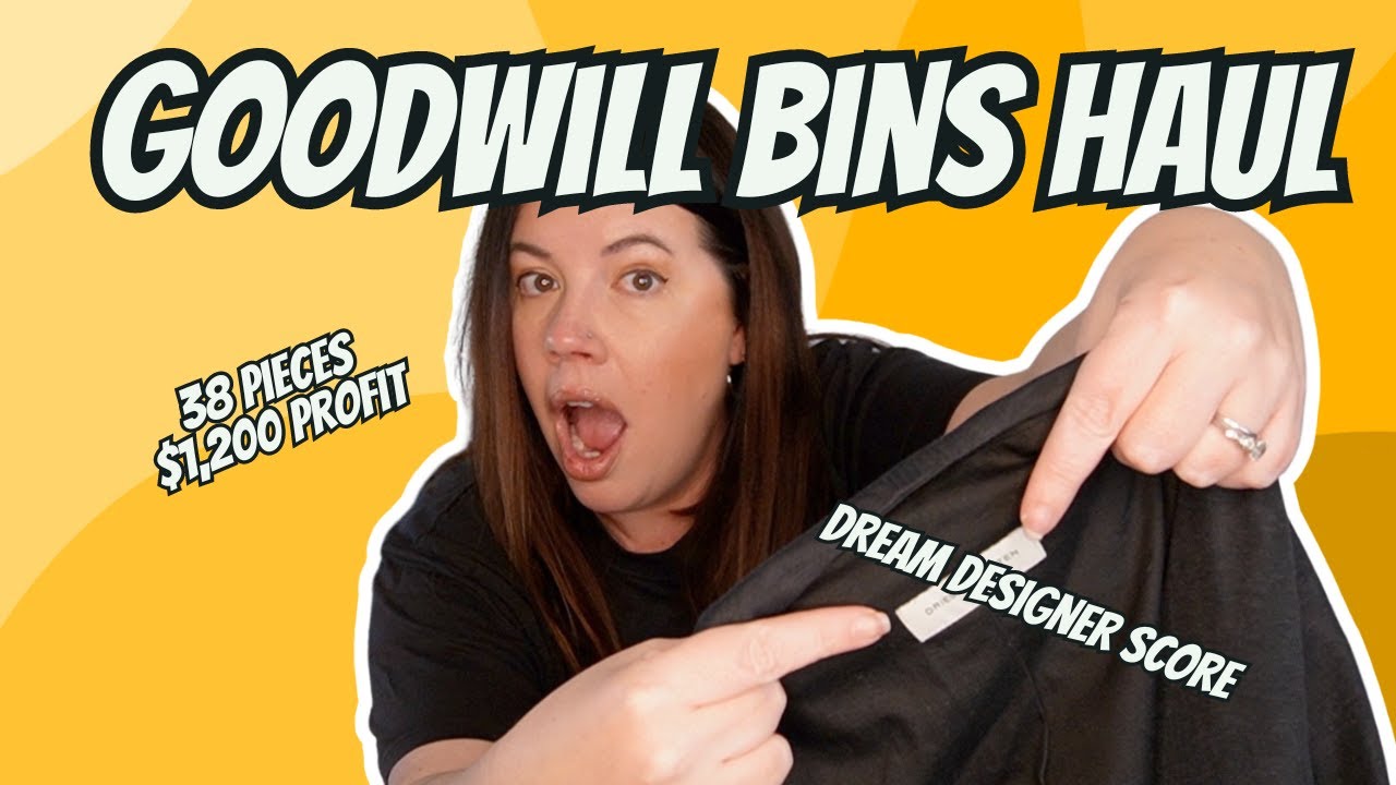 I Found $1200 Profit AND a Dream Designer Score at the Bins! Over $6500 MSRP in Finds to Resell