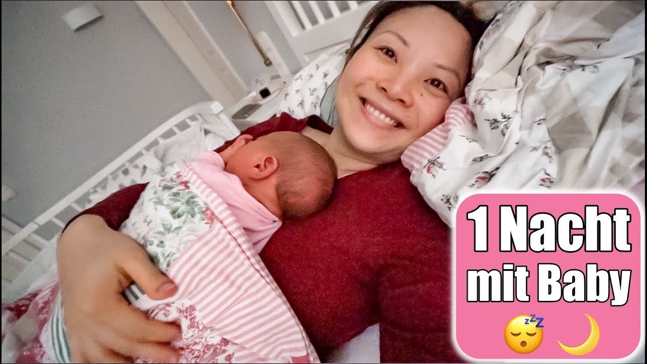 Nacht mit neugeborenem Baby 😴 Plötzlich geht es uns schlecht! Müssen wir zum Arzt? VLOG Mamiseelen