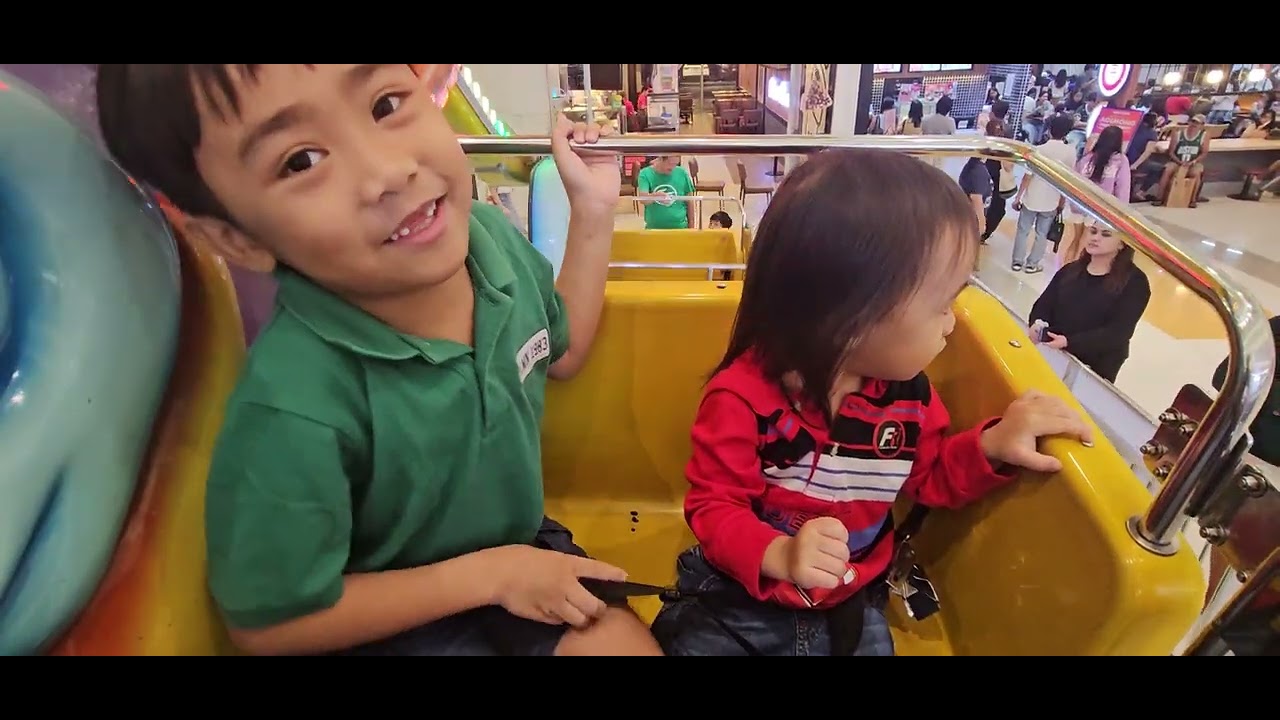 Kuya Ira and Andi enjoying the ride!