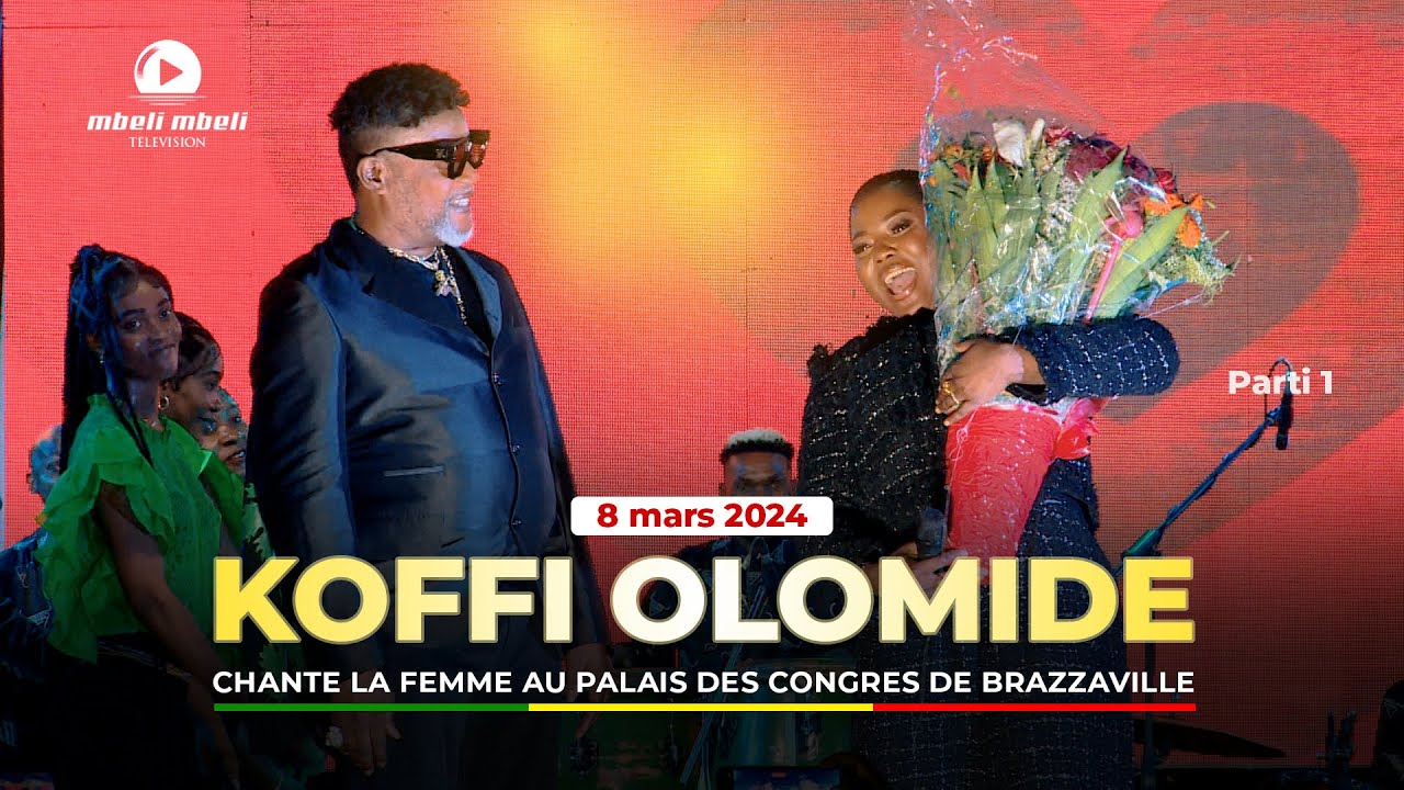 KOFFI OLOMIDE CHANTE & CELEBRE LA FEMME AU PALAIS DES CONGRES 🇨🇬 A GUICHET FERME🔥PARTI 1