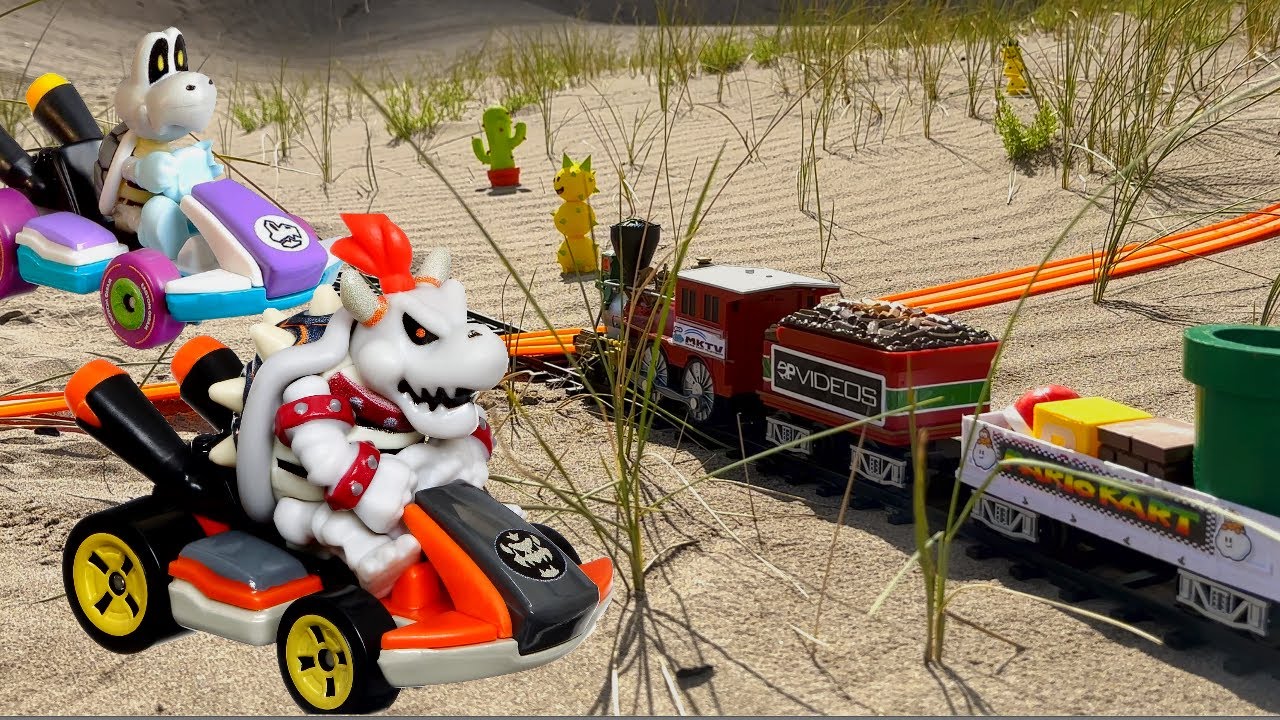 Kalimari Desert/Dry Dry Desert - Mario Kart Hot Wheels Episode #15