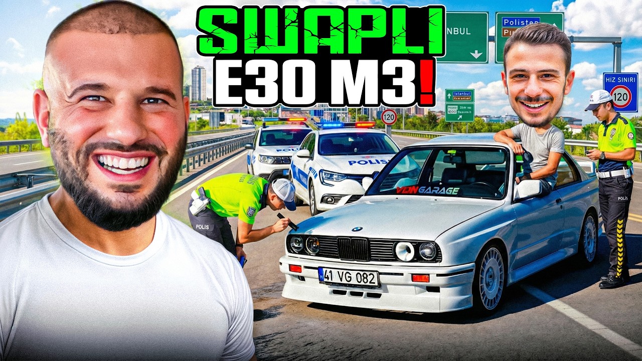 SWAPLI BMW E30 M3 EFSANE KASA! | Aslan Simsek