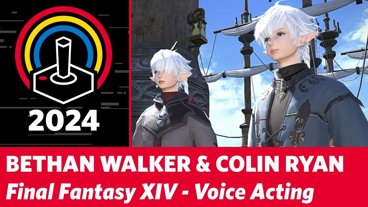 Bethan Walker & Colin Ryan Final Fantasy XIV Alisaie Alphinaud PRGE 2024 Portland Retro Gaming Expo