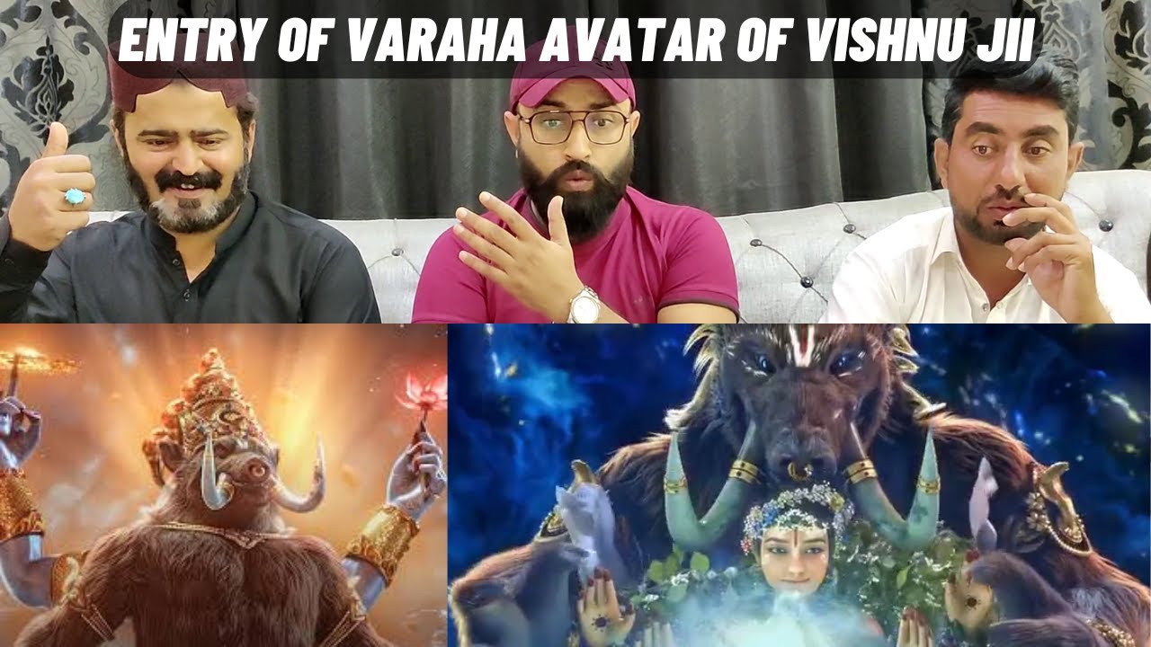Pakistani Reaction on Mahavatar Narsimha Part 3 / Entry of Varaha Avatar of Vishnu