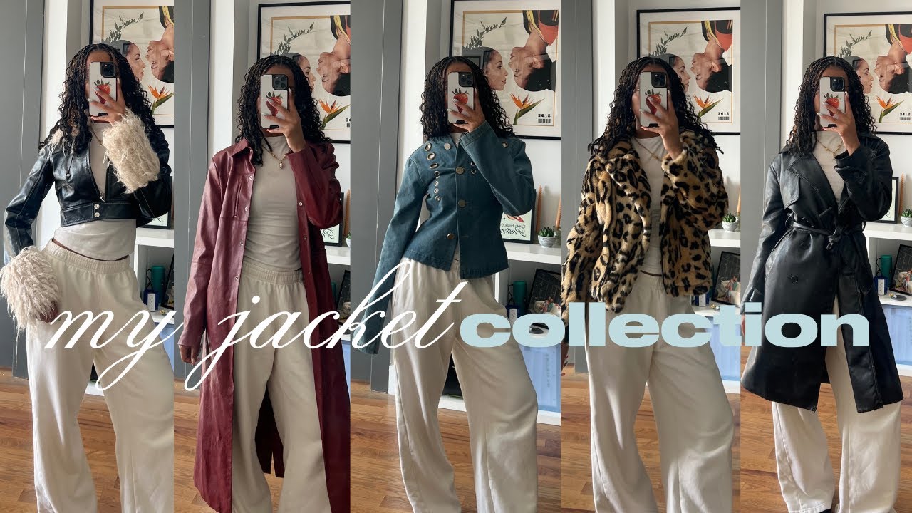 My Jacket Collection | my favorite pieces, where to buy, & full try on!