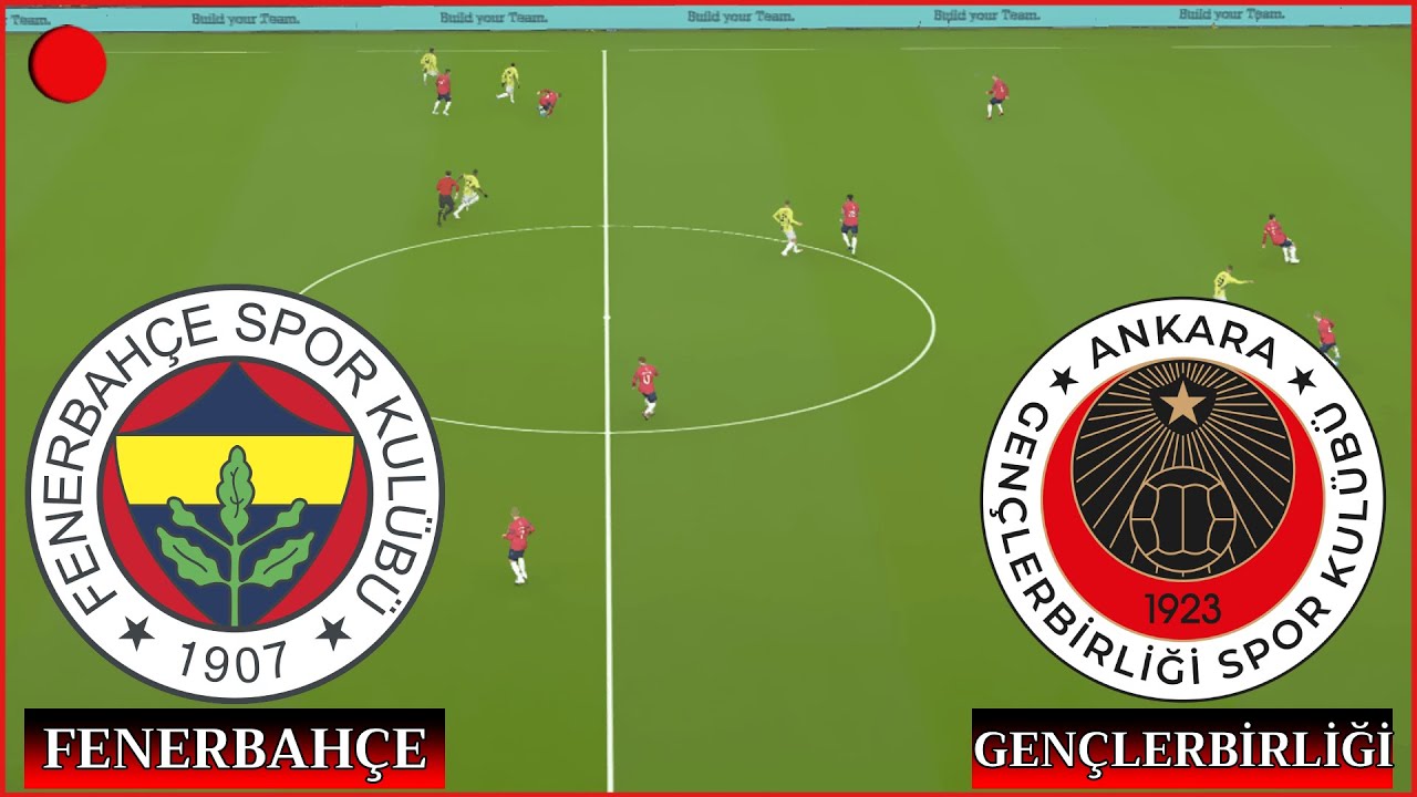 🔴 Fenerbahçe Gençlerbirligi Maçı İzle 📺 Trendyol Süper Lig - 26 - Maçı Özet ✅ efootball 21