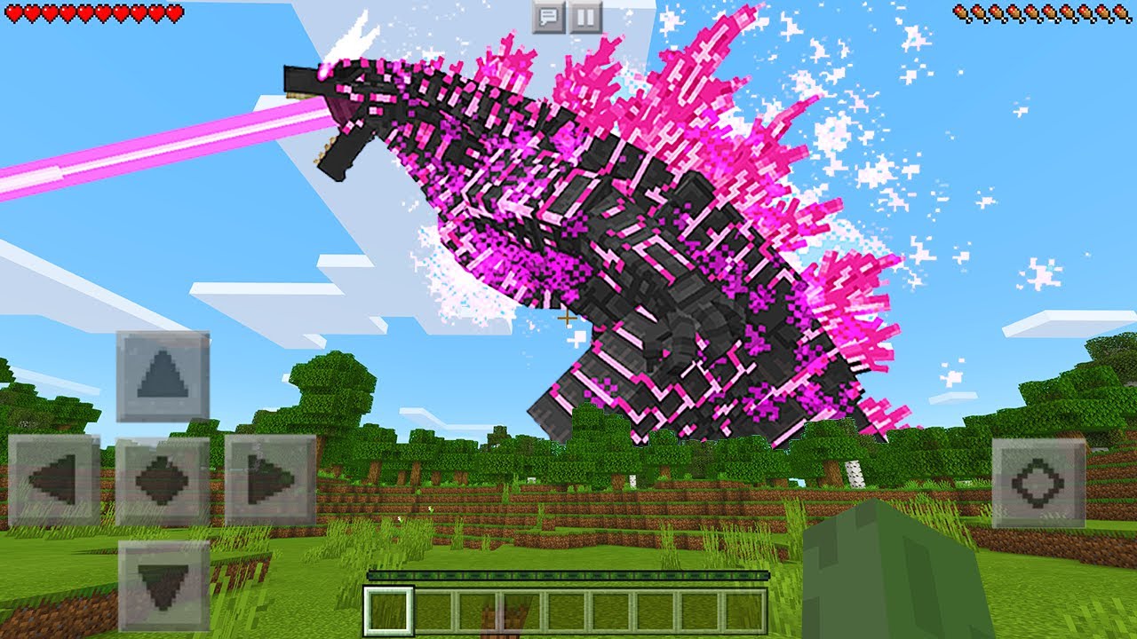 Я нашел ЭВОЛЮЦИОНИРУЮЩЕГО ГОДЗИЛЛУ в Minecraft Pocket Edition...