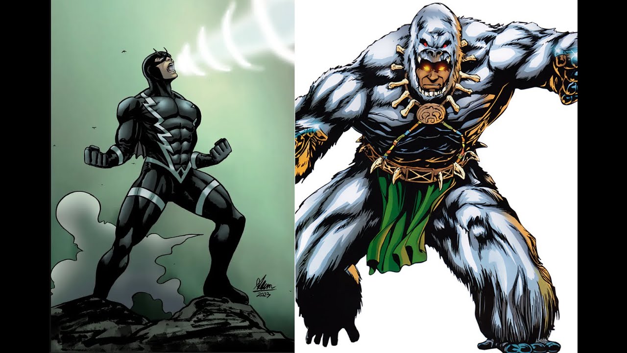 Marvel Crisis Protocol:  Jian (Inhumans) vs. Sweepy (Wakanda)